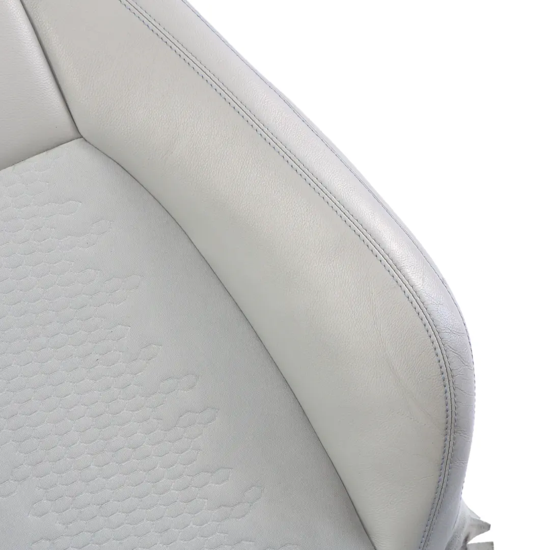 Land Rover Discovery L550 Front Seat Backrest Leather Cloth Glacier Left N/S - SKU LR058653 - Part number LR058653