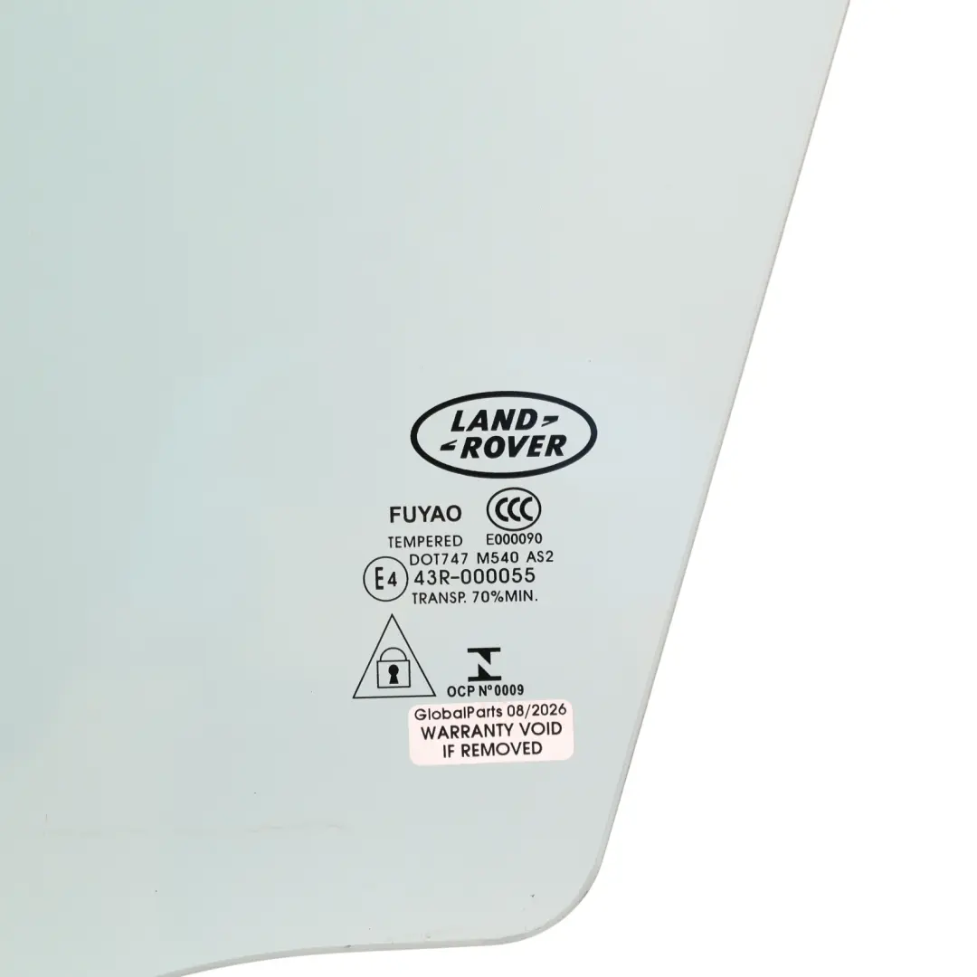Land Rover Discovery Sport L550 Front Door Window Glass Left N/S FK72-21411-AA - SKU LR058832 - Part number LR058832