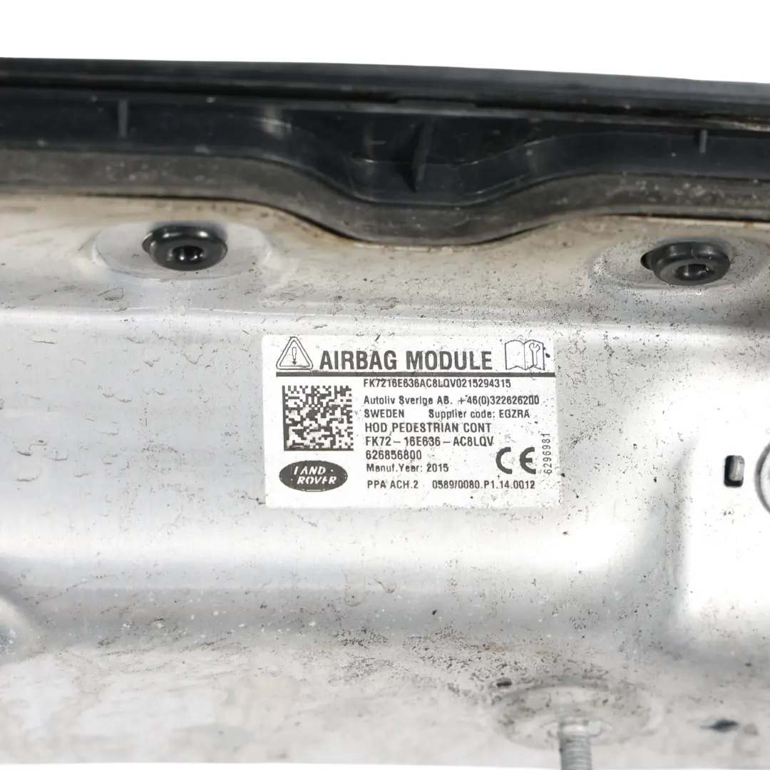 Bonnet Air Module Actuator FK72-16E636-AC8LQV Corris Grey 873 to Land Rover L550 with Part number LR060793 Land Rover L550 Bonnet Air Module Actuator FK72-16E636-AC8LQV Corris Grey 873 - SKU LR060793-COG - Part number LR060793