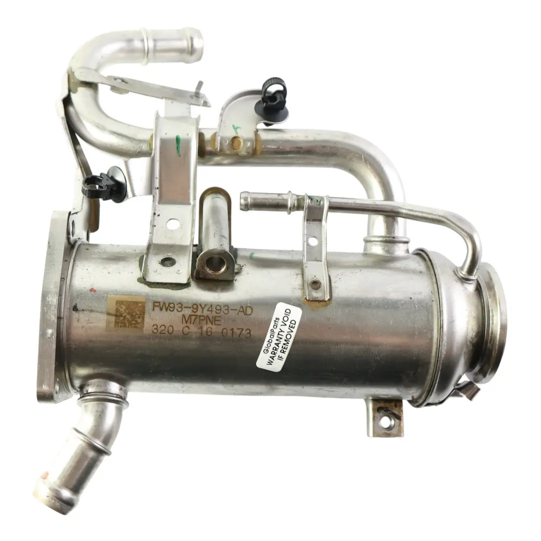 Cooler Left N/S 3.0 Diesel SDV6 306DT FW93-9Y493-AD to Range Rover Sport L494 EGR with Part number LR069681 Range Rover Sport L494 EGR Cooler Left N/S 3.0 Diesel SDV6 306DT FW93-9Y493-AD - SKU LR069681 - Part number LR069681