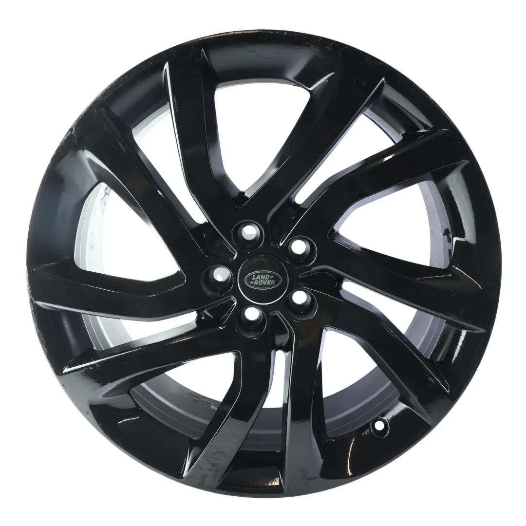 Alloy Rim 20" 8J ET:45 FK7M-1007-MB to Land Rover Discovery Sport L550 Black Wheel with Part number LR074095 Land Rover Discovery Sport L550 Black Wheel Alloy Rim 20" 8J ET:45 FK7M-1007-MB - SKU LR074095-1 - Part number LR074095