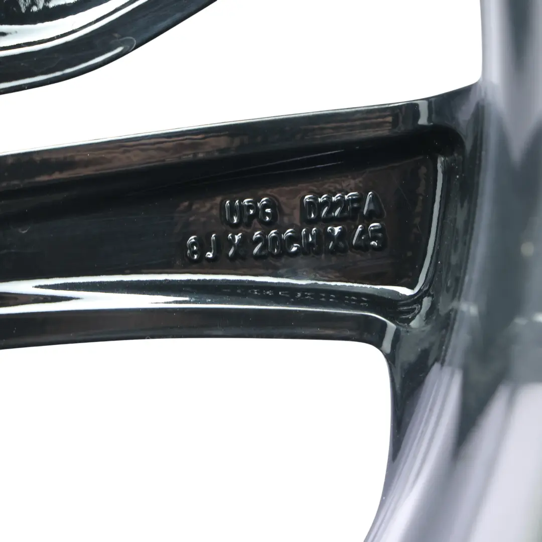 Land Rover Discovery Sport L550 Black Wheel Alloy Rim 20" 8J ET:45 FK7M-1007-MB - SKU LR074095-1 - Part number LR074095