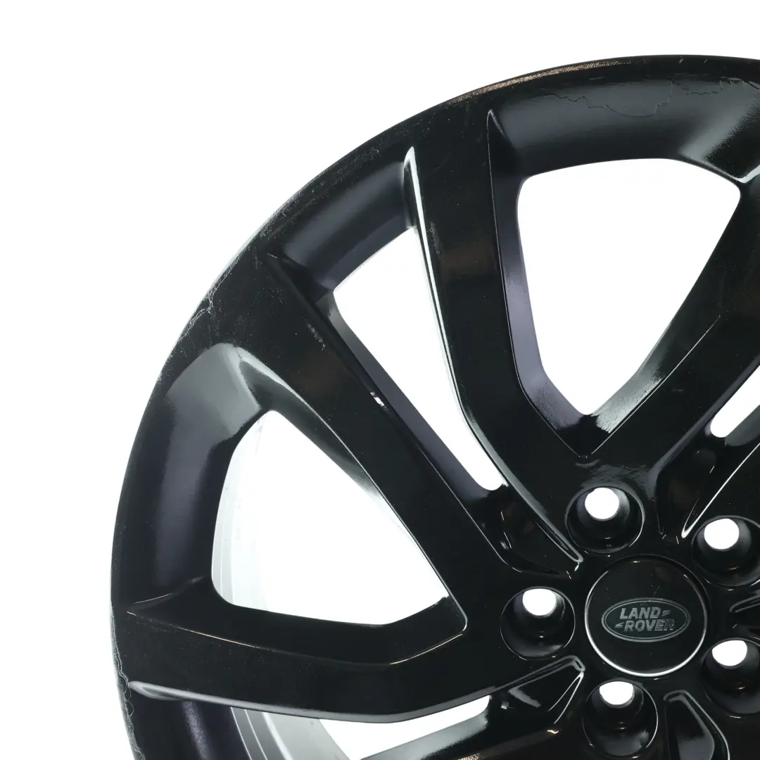 Alloy Rim 20" 8J ET:45 FK7M-1007-MB to Land Rover Discovery Sport L550 Black Wheel with Part number LR074095 Land Rover Discovery Sport L550 Black Wheel Alloy Rim 20" 8J ET:45 FK7M-1007-MB - SKU LR074095-1 - Part number LR074095