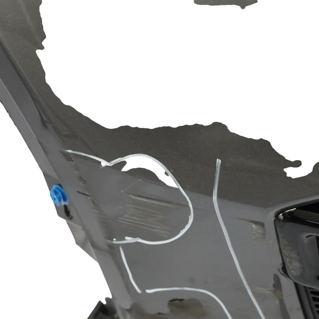 Front Bumper Cover Panel Corris Grey - 873 to Land Rover Discovery Sport L550 with Part number LR077234 Land Rover Discovery Sport L550 Front Bumper Cover Panel Corris Grey - 873 - SKU LR077234-COG - Part number LR077234