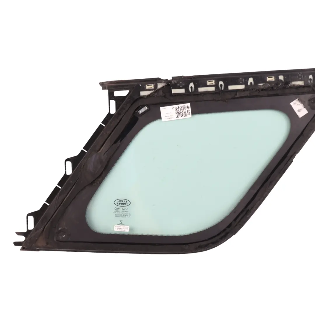 Quarter Window Left N/S Glass Glazing AS2 to Land Rover Discovery Sport L550 Rear with Part number LR078382 Land Rover Discovery Sport L550 Rear Quarter Window Left N/S Glass Glazing AS2 - SKU LR078382-1 - Part number LR078382