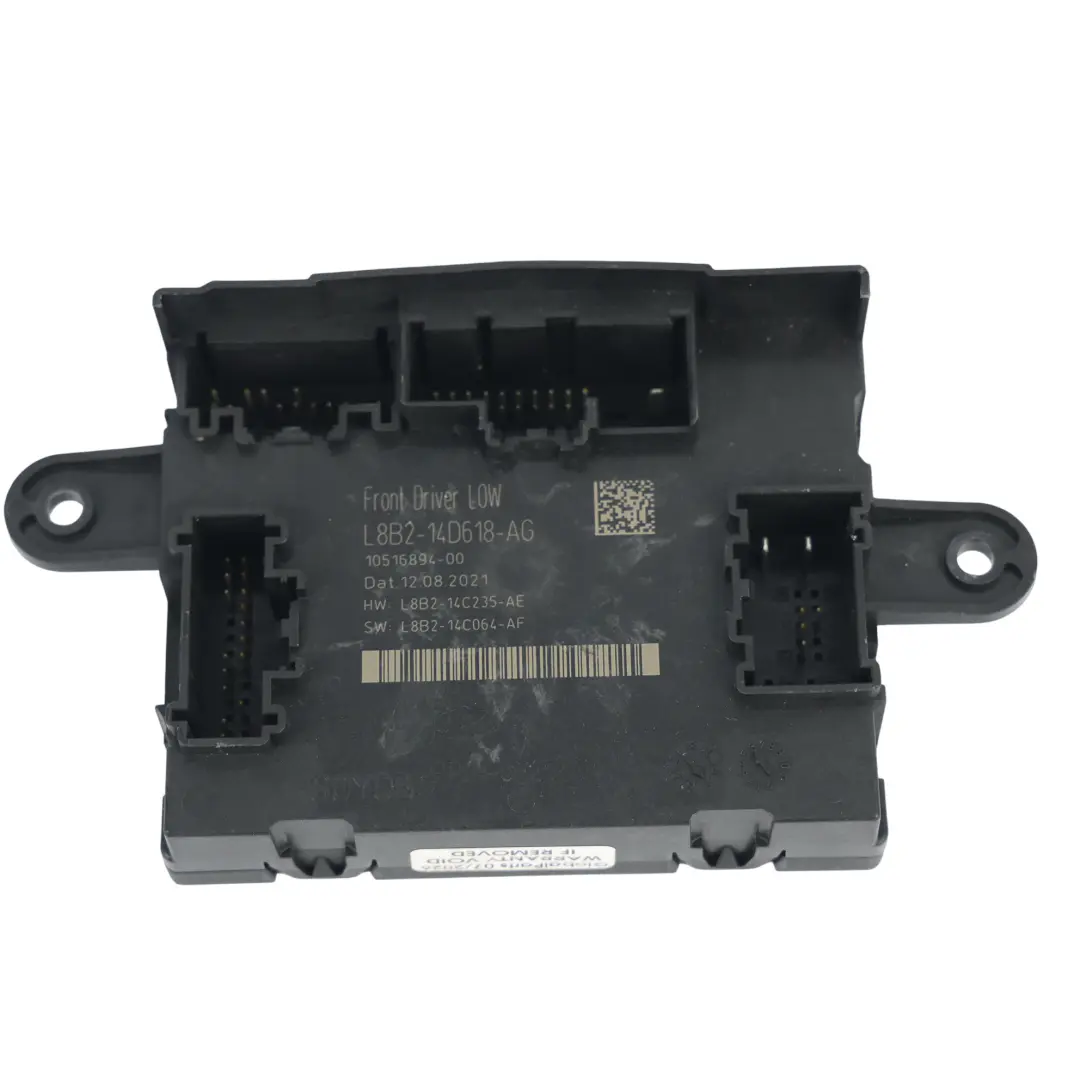 Modulo Porta Ant. Lato Guida L8B2-14D618-AG per Land Rover Range Rover Velar L560 con numero di parte LR129023 Land Rover Range Rover Velar L560 Modulo Porta Ant. Lato Guida L8B2-14D618-AG - SKU LR129023 - Numero di parte LR129023
