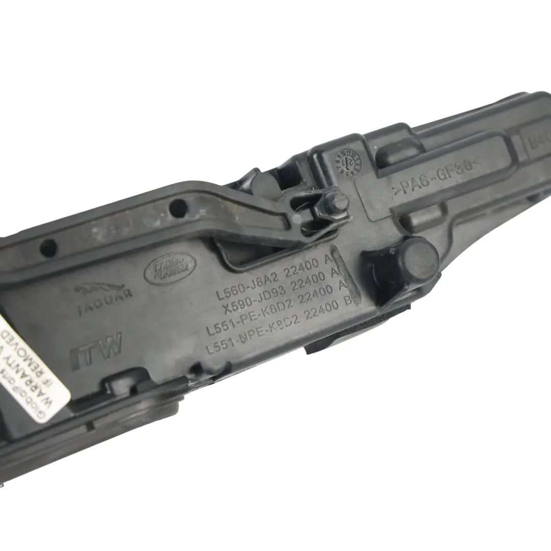 Exterior Door Handle Outer Right N/S Black 820 J8A2-22400-AE to Range Rover L560 with Part number LR144883 Range Rover L560 Exterior Door Handle Outer Right N/S Black 820 J8A2-22400-AE - SKU LR144883-SAB - Part number LR144883