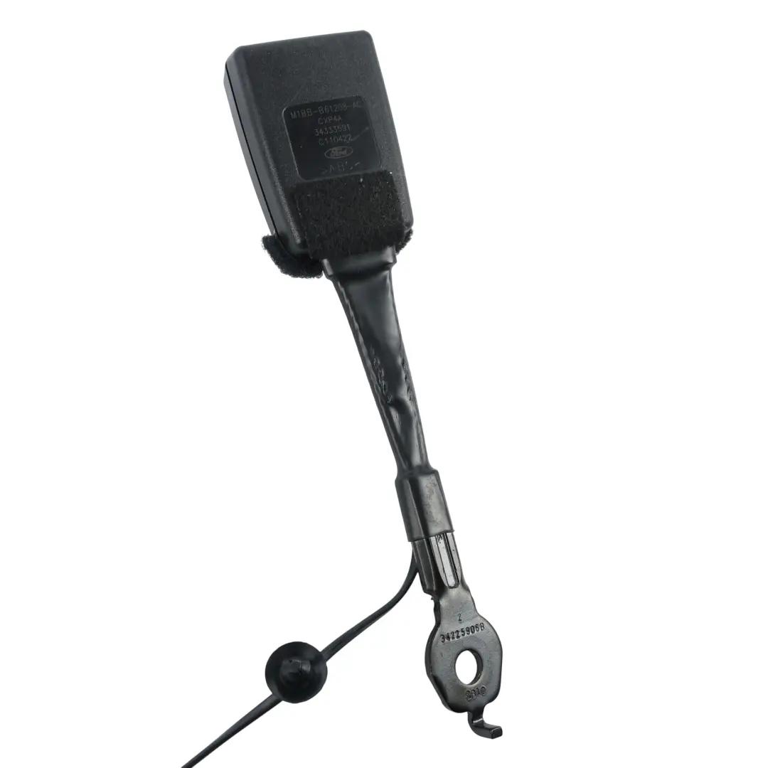 Ford Puma St Cf7 Front Seat Belt Stalk Latch Left Right N/O/S M1BB-B61208-AC - SKU M1BBB61208AC - Part number M1BBB61208AC