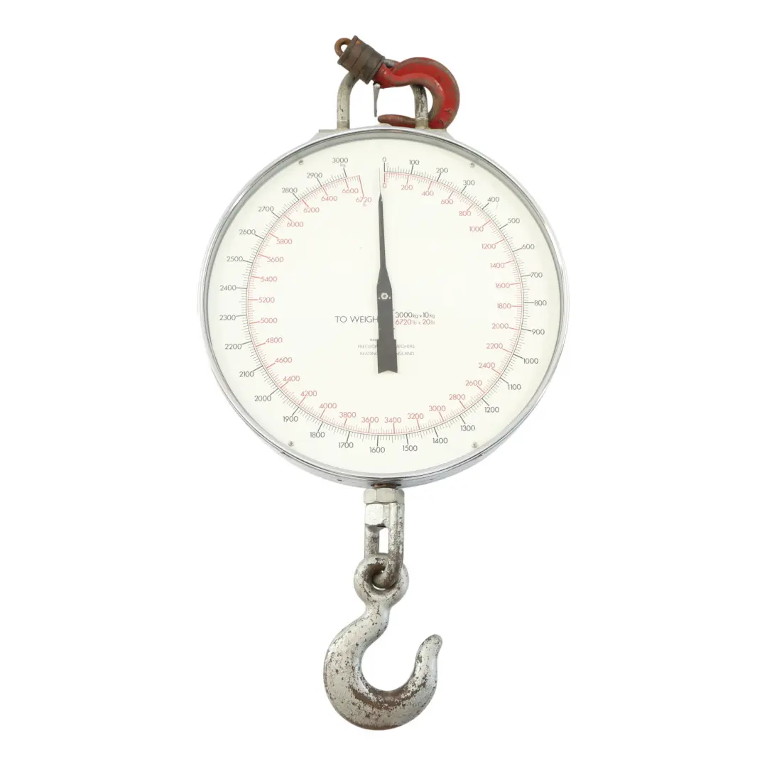  Industrial Chain Hoist Crane Mechanical Analogue Scale - SKU MECHANICAL-SCALE - Part number MECHANICAL-SCALE