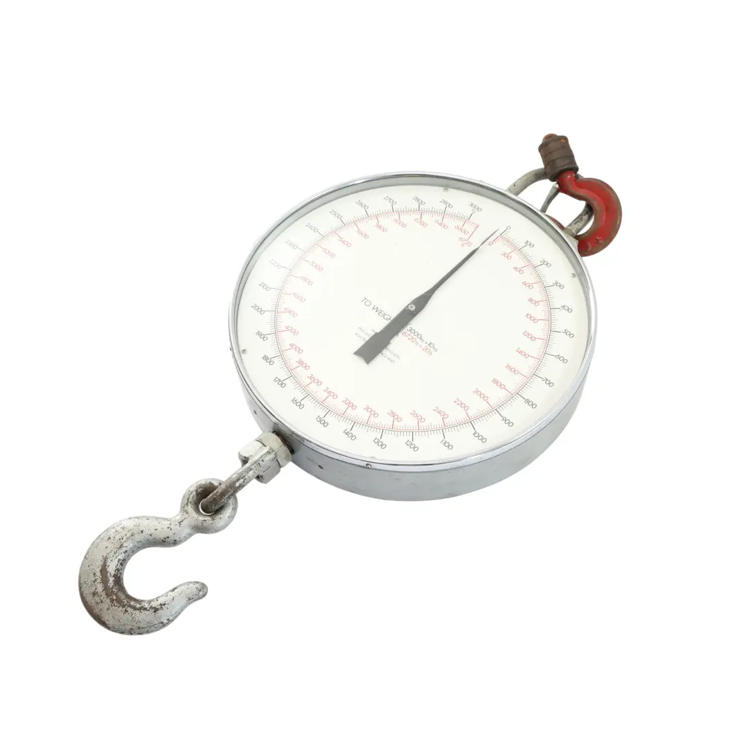  Industrial Chain Hoist Crane Mechanical Analogue Scale - SKU MECHANICAL-SCALE - Part number MECHANICAL-SCALE