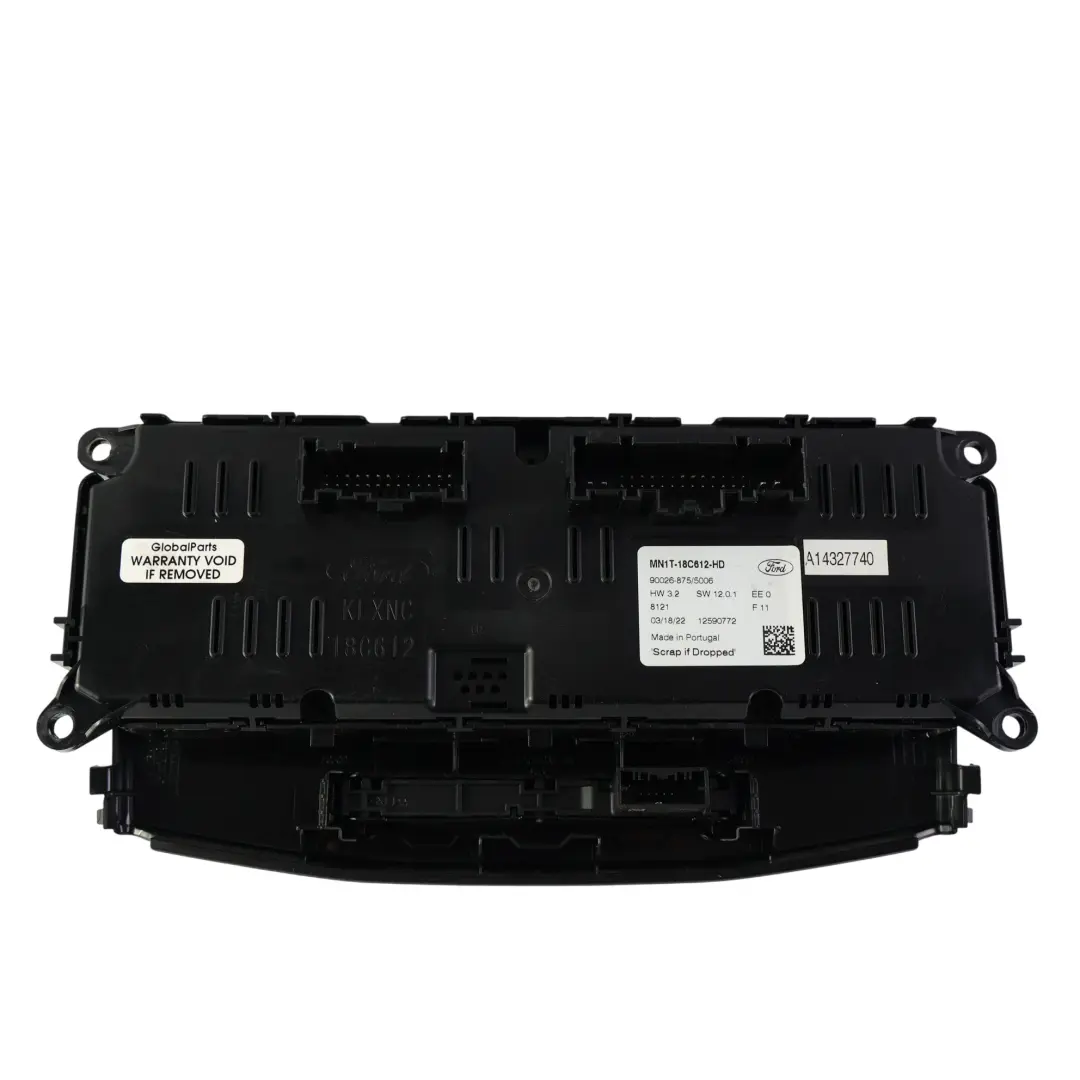 Ford Puma ST Heater Climate Control Panel Switch MN1T-18C612-HD - SKU MN1T18C612HD-1 - Part number MN1T18C612HD