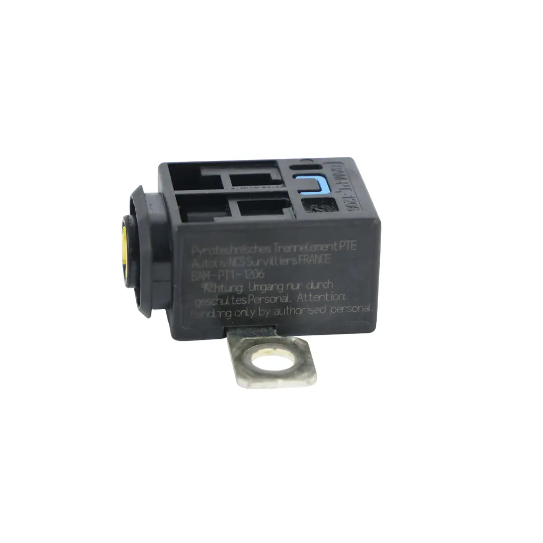 Disconnect Fuse Pyroswitch Pyrofuse to Mercedes Battery with Part number N000000006967 Mercedes Battery Disconnect Fuse Pyroswitch Pyrofuse - SKU N000000006967 - Part number N000000006967
