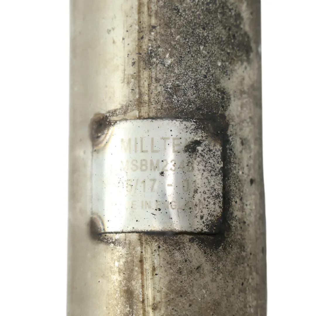 BMW F20 F21 N13 Milltek Rear Exhaust System Pipe - SKU N13-EXHAUST - Part number N13-EXHAUST