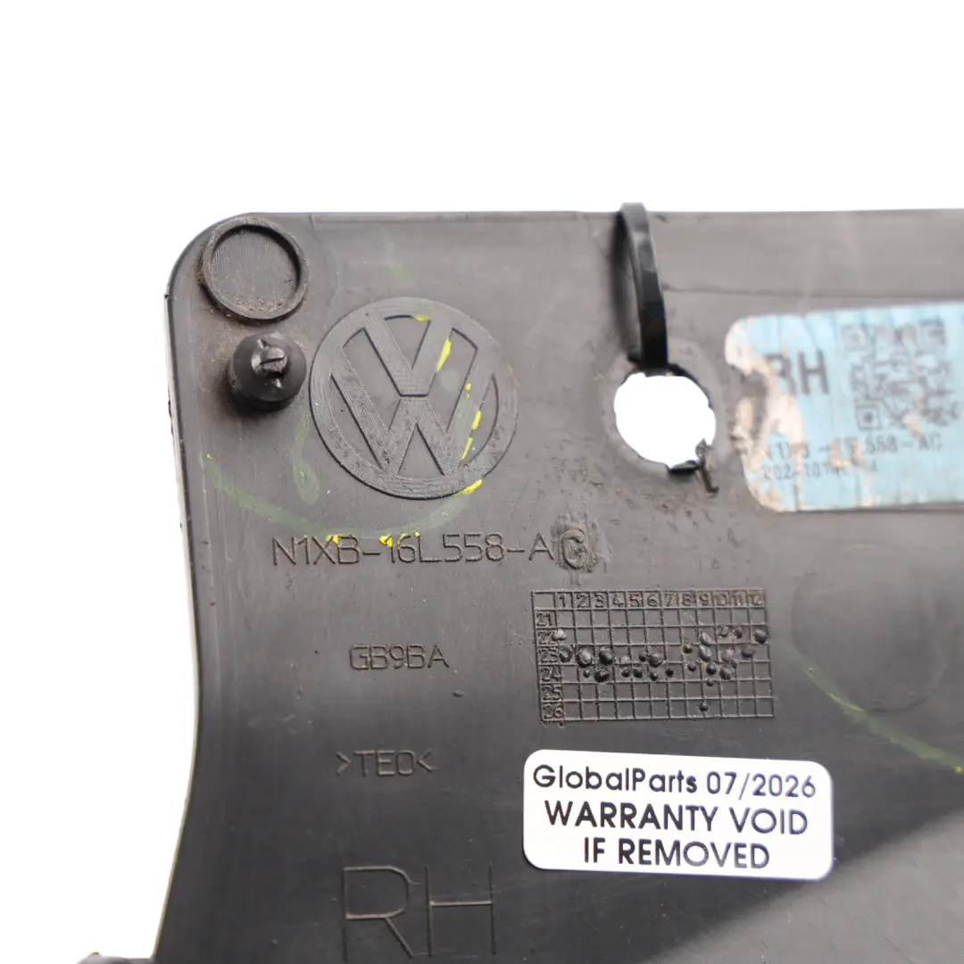 Volkswagen Amarok Mk2 Wheel Arch Cover Trim Panel Front Right O/S - SKU N1XB-16L558-AC - Part number N1XB-16L558-AC