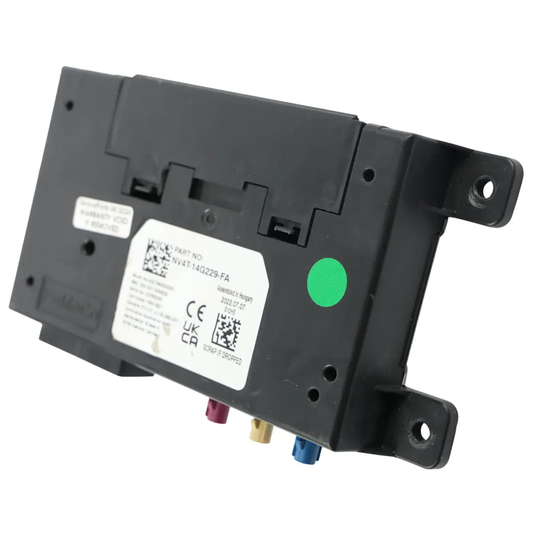 Bluetooth Connection Module Control Unit NV4T-14G229-FA to Ford Puma ST CF7 with Part number NV4T14G229FA Ford Puma ST CF7 Bluetooth Connection Module Control Unit NV4T-14G229-FA - SKU NV4T14G229FA - Part number NV4T14G229FA