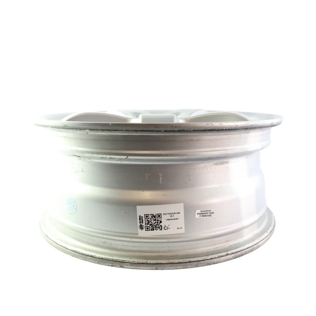 Inny Silber Alu Felge 5-Speichen 16" 6.5J ET:47 5x112 für mit Teilenummer OETTINGER-VIA-16 Inny Silber Alu Felge 5-Speichen 16" 6.5J ET:47 5x112 - SKU OETTINGER-VIA-16-1 - Teilenummer OETTINGER-VIA-16
