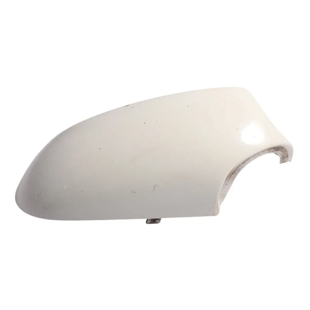 BMW 1 E81 E87 Right O/S Cover Cap Casing Wing Mirror Alpinweiss Alpine White
