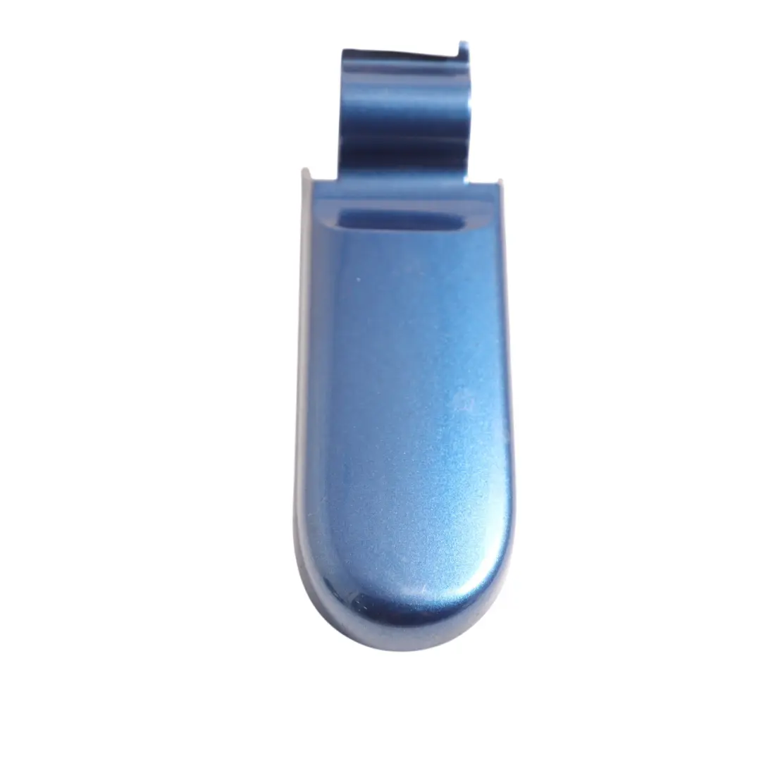 Trunk Lid Cover Hinge Right O/S Lightning Blue Metallic - A63 to Mini R52 Cabrio with Part number 0390078 Mini R52 Cabrio Trunk Lid Cover Hinge Right O/S Lightning Blue Metallic - A63 - SKU 0390078-LB - Part number 0390078