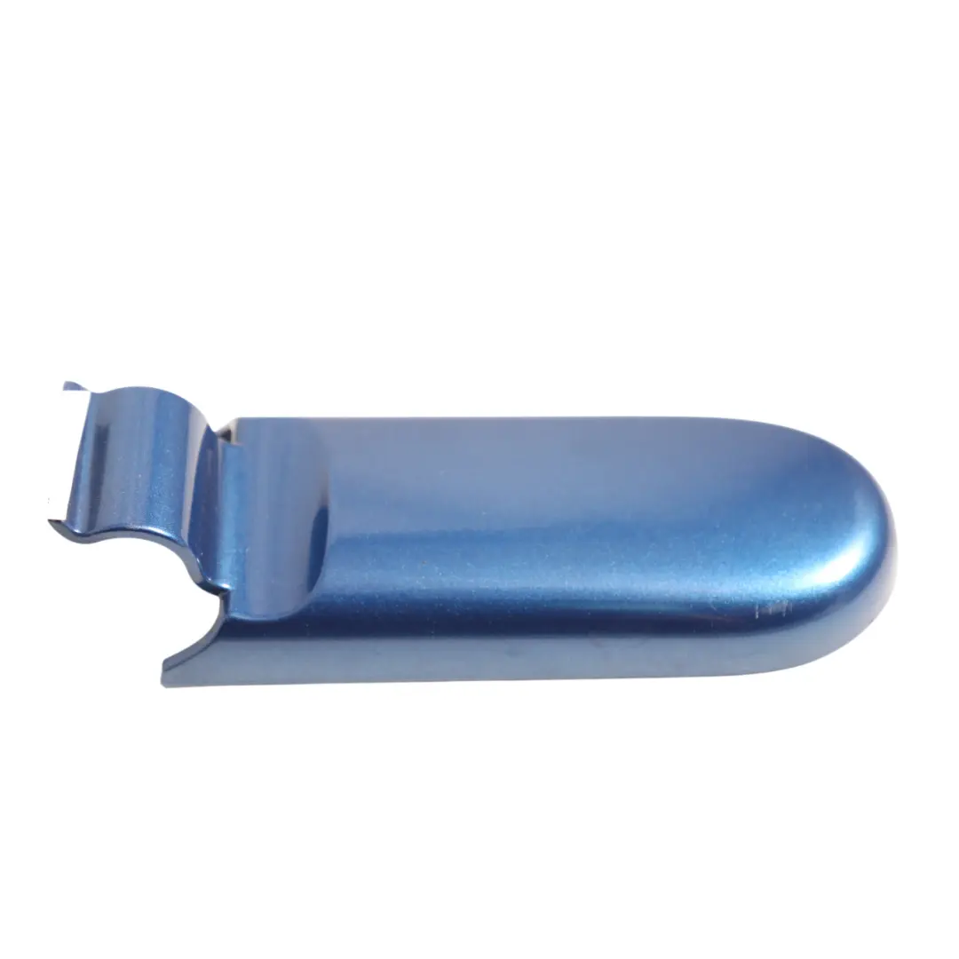 Mini R52 Cabrio Trunk Lid Cover Hinge Right O/S Lightning Blue Metallic - A63 - SKU 0390078-LB - Part number 0390078