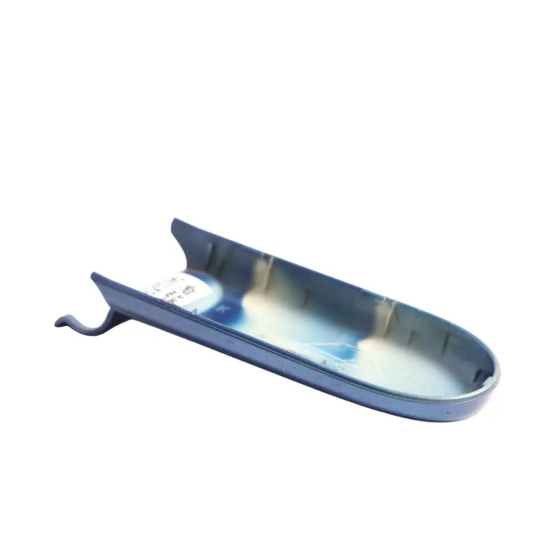 Trunk Lid Cover Hinge Right O/S Lightning Blue Metallic - A63 to Mini R52 Cabrio with Part number 0390078 Mini R52 Cabrio Trunk Lid Cover Hinge Right O/S Lightning Blue Metallic - A63 - SKU 0390078-LB - Part number 0390078