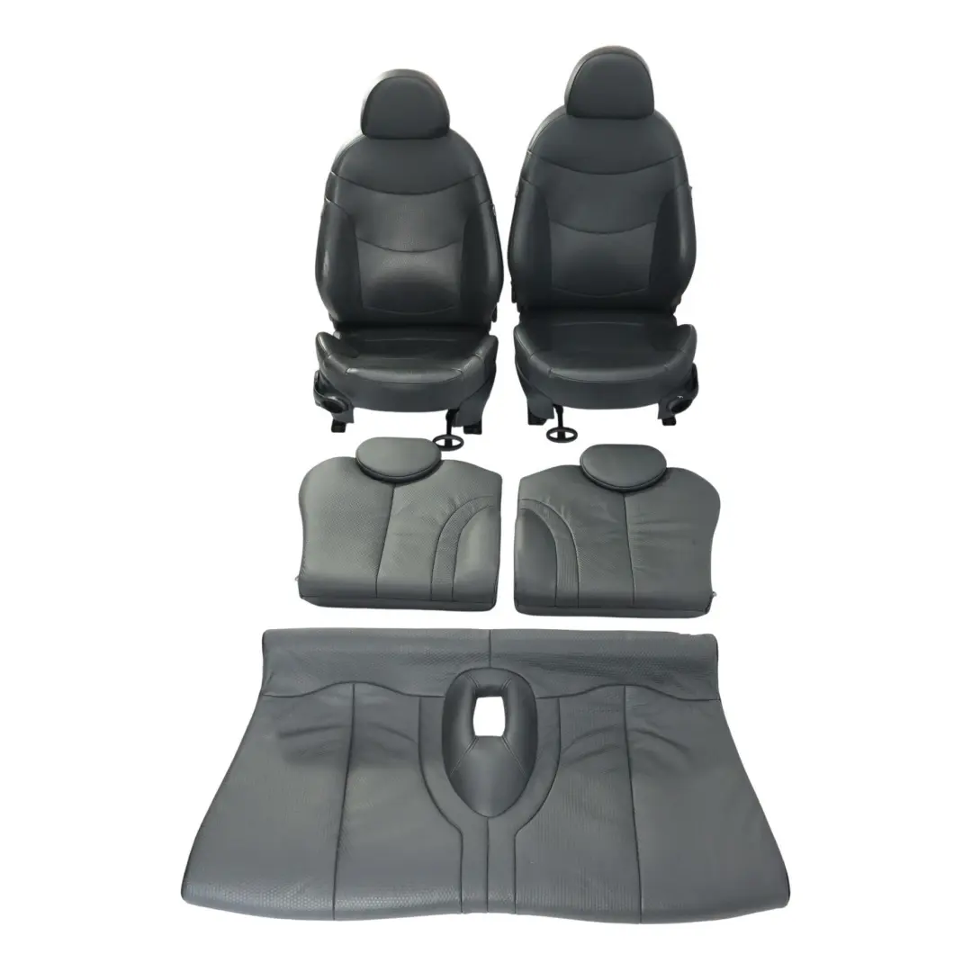 Sitze Set Vorne Hinten Innenraum Panther Schwarz Leder für Mini R50 R53 mit Teilenummer R50-SET-SEATS-SPORT-LEATHER-PROFILE-PANTHER-T5PN Mini R50 R53 Sitze Set Vorne Hinten Innenraum Panther Schwarz Leder - SKU R50-SET-SEATS-SPORT-LEATHER-PROFILE-PANTHER-T5PN - Teilenummer R50-SET-SEATS-SPORT-LEATHER-PROFILE-PANTHER-T5PN