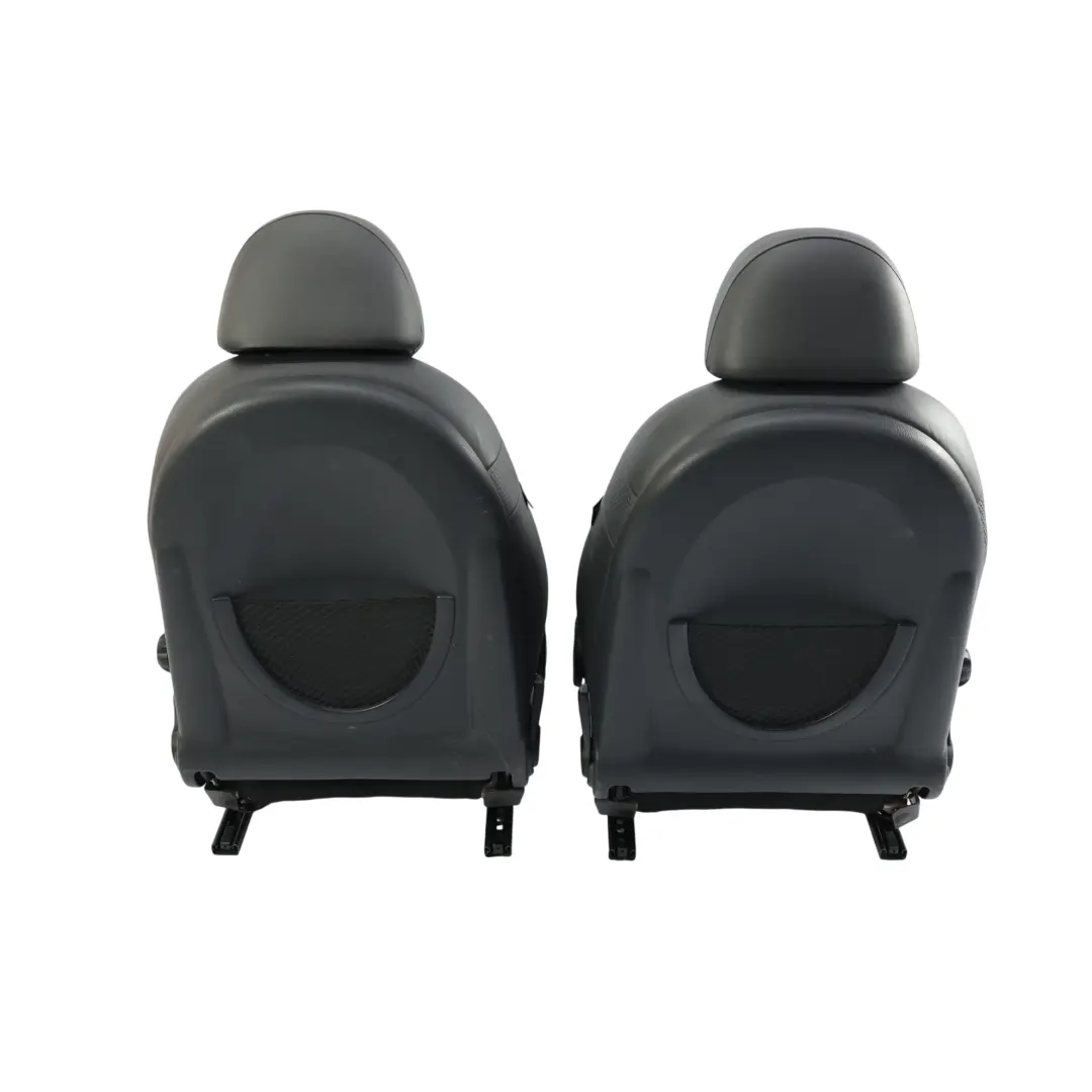 Mini R50 R53 Seats Set Front Rear Interior Panther Black Leather Profile - SKU R50-SET-SEATS-SPORT-LEATHER-PROFILE-PANTHER-T5PN - Part number R50-SET-SEATS-SPORT-LEATHER-PROFILE-PANTHER-T5PN