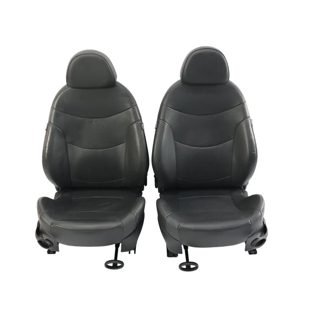 Mini R50 R53 Sitze Set Vorne Hinten Innenraum Panther Schwarz Leder - SKU R50-SET-SEATS-SPORT-LEATHER-PROFILE-PANTHER-T5PN - Teilenummer R50-SET-SEATS-SPORT-LEATHER-PROFILE-PANTHER-T5PN