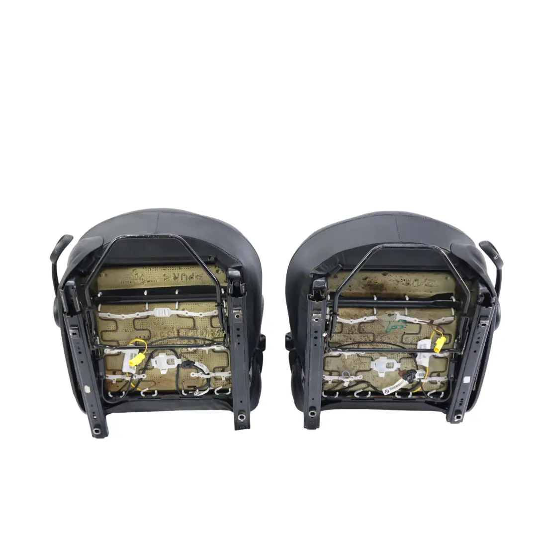 Mini R56 Sport Seats Set Front Rear Interior Full Black Leather - SKU R56-SEATS-SPORT-LEATHER-SET-T8E1-4 - Part number R56-SEATS-SPORT-LEATHER-SET-T8E1