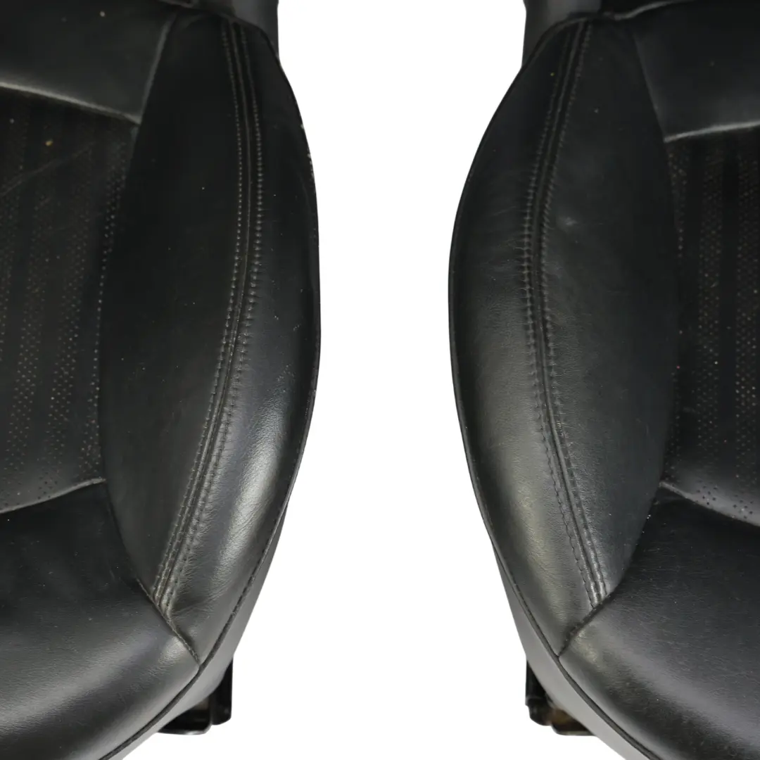 Mini R56 Sport Seats Set Front Rear Interior Full Black Leather - SKU R56-SEATS-SPORT-LEATHER-SET-T8E1-4 - Part number R56-SEATS-SPORT-LEATHER-SET-T8E1