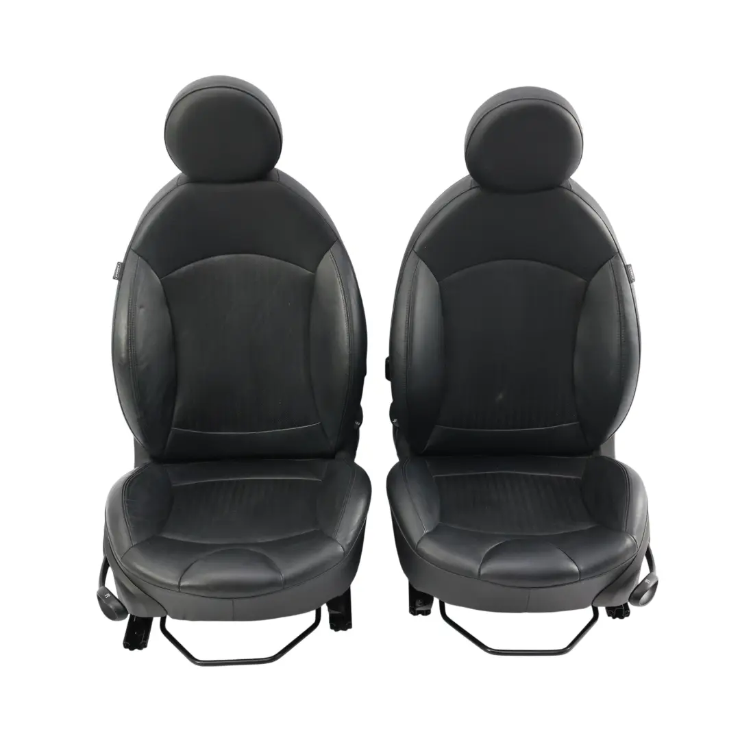 Seats Set Front Rear Interior Full Black Leather to Mini R56 Sport with Part number R56-SEATS-SPORT-LEATHER-SET-T8E1 Mini R56 Sport Seats Set Front Rear Interior Full Black Leather - SKU R56-SEATS-SPORT-LEATHER-SET-T8E1-5 - Part number R56-SEATS-SPORT-LEATHER-SET-T8E1