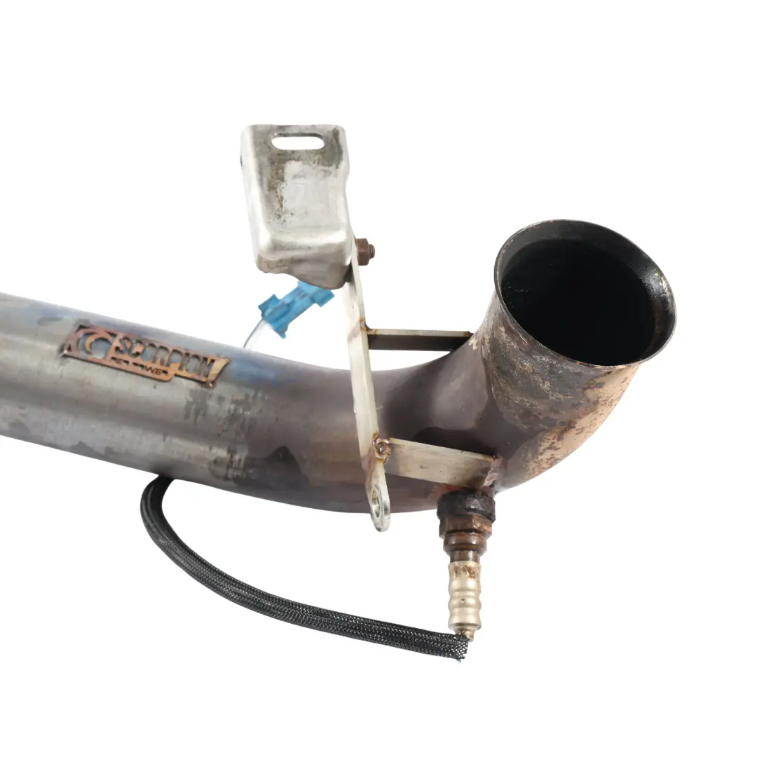 Mini R57 Scorpion Red Power Stainless Steel Exhaust Pipe Line - SKU R57-EXHAUST-SCORPION - Part number R57-EXHAUST-SCORPION
