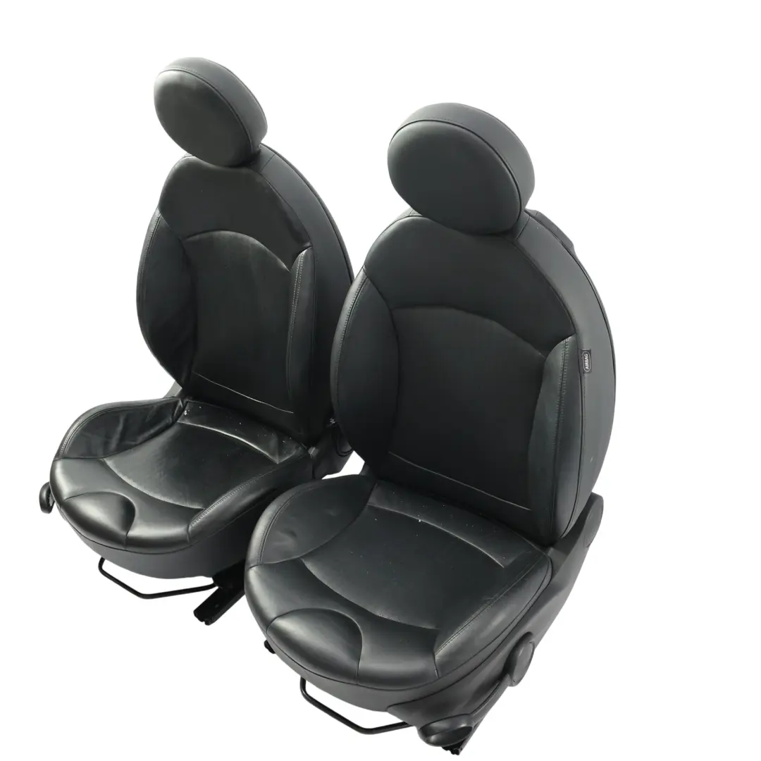 Mini R57 Cabrio Beheizte Leder Sport Sitze Schwarz Leder Punch Sitz Set - SKU R57-SEATS-SPORT-LEATHER-SET-T8E1-4 - Teilenummer R57-SEATS-SPORT-LEATHER-SET-T8E1