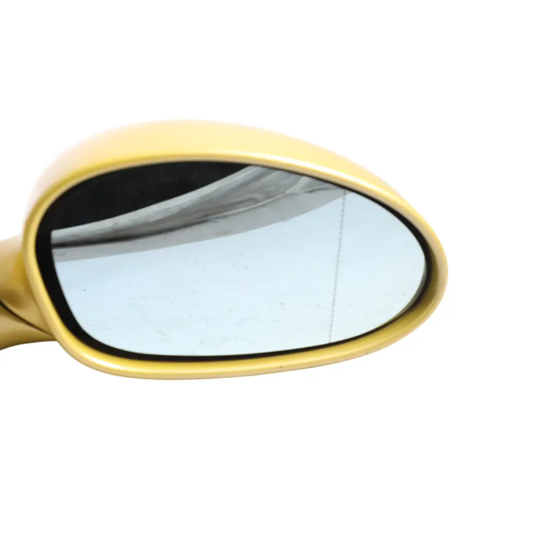 BMW E46 M3 Side View Wing Mirror Heated Right O/S Phoenix Yellow Metallic - 445 - SKU RHD-0020852-PGM - Part number 0020852