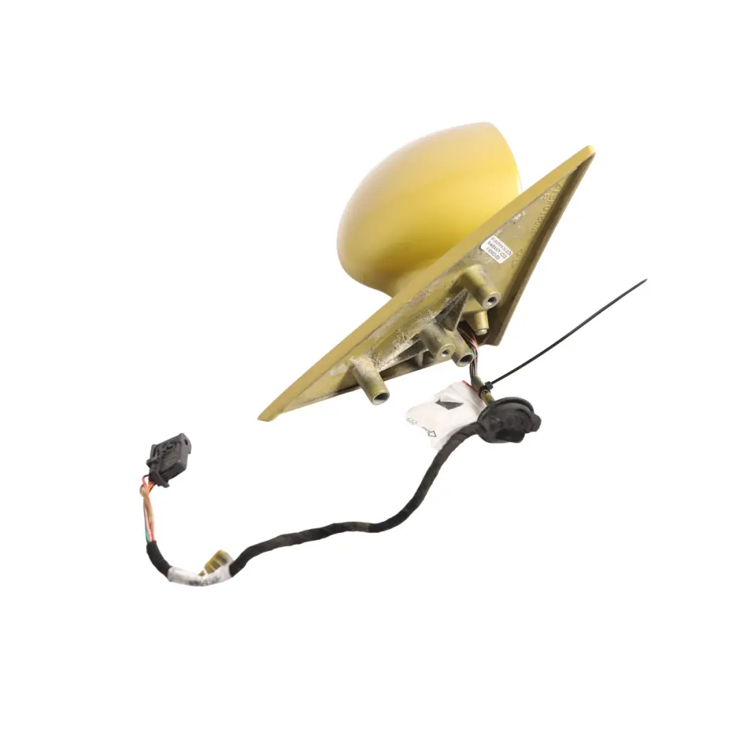 BMW E46 M3 Side View Wing Mirror Heated Right O/S Phoenix Yellow Metallic - 445 - SKU RHD-0020852-PGM - Part number 0020852
