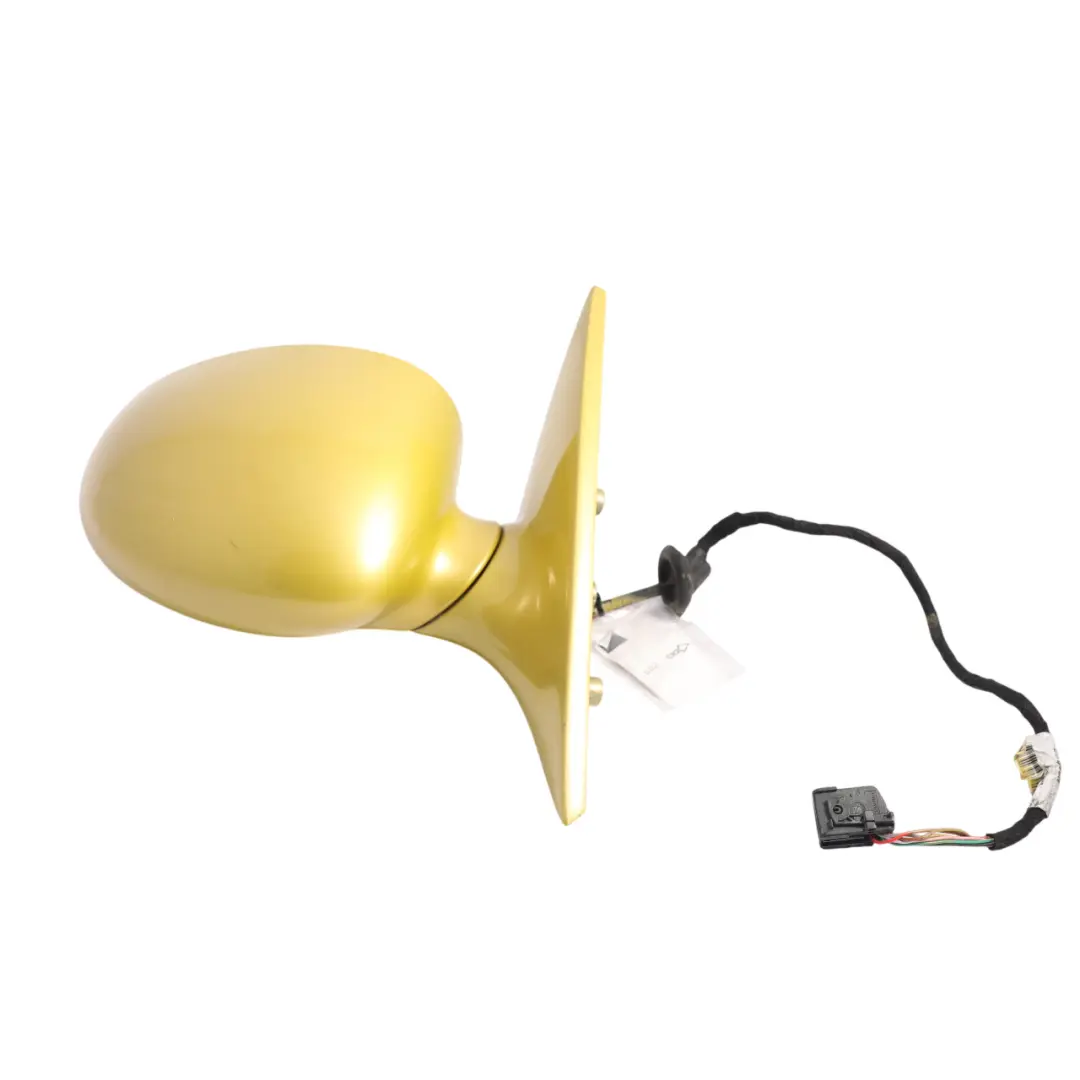 BMW E46 M3 Side View Wing Mirror Heated Right O/S Phoenix Yellow Metallic - 445 - SKU RHD-0020852-PGM - Part number 0020852