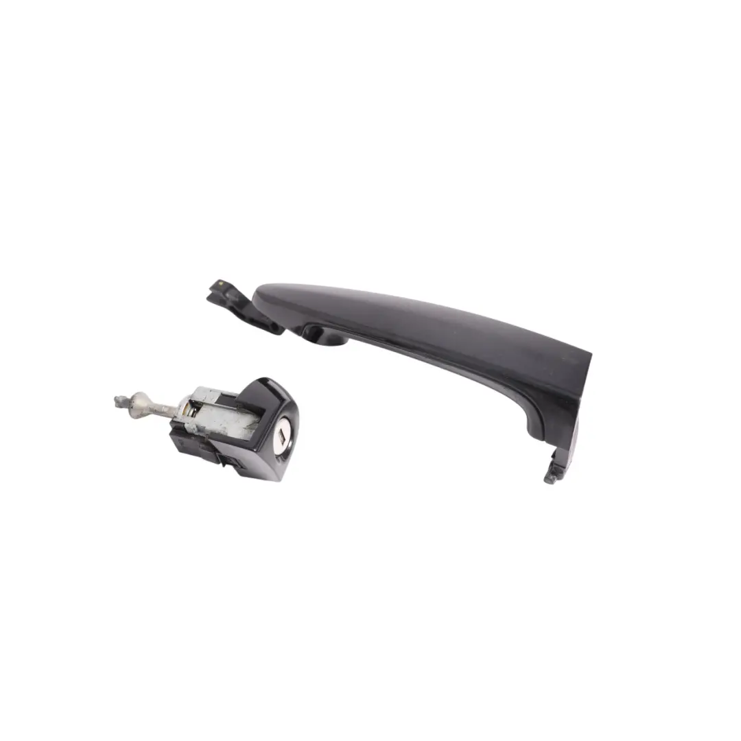 BMW E90 E92 Door Grav Handle Cover Front Right O/S Black Sapphire Metallic - 475 - SKU RHD-0445184-BS2 - Part number 0445184
