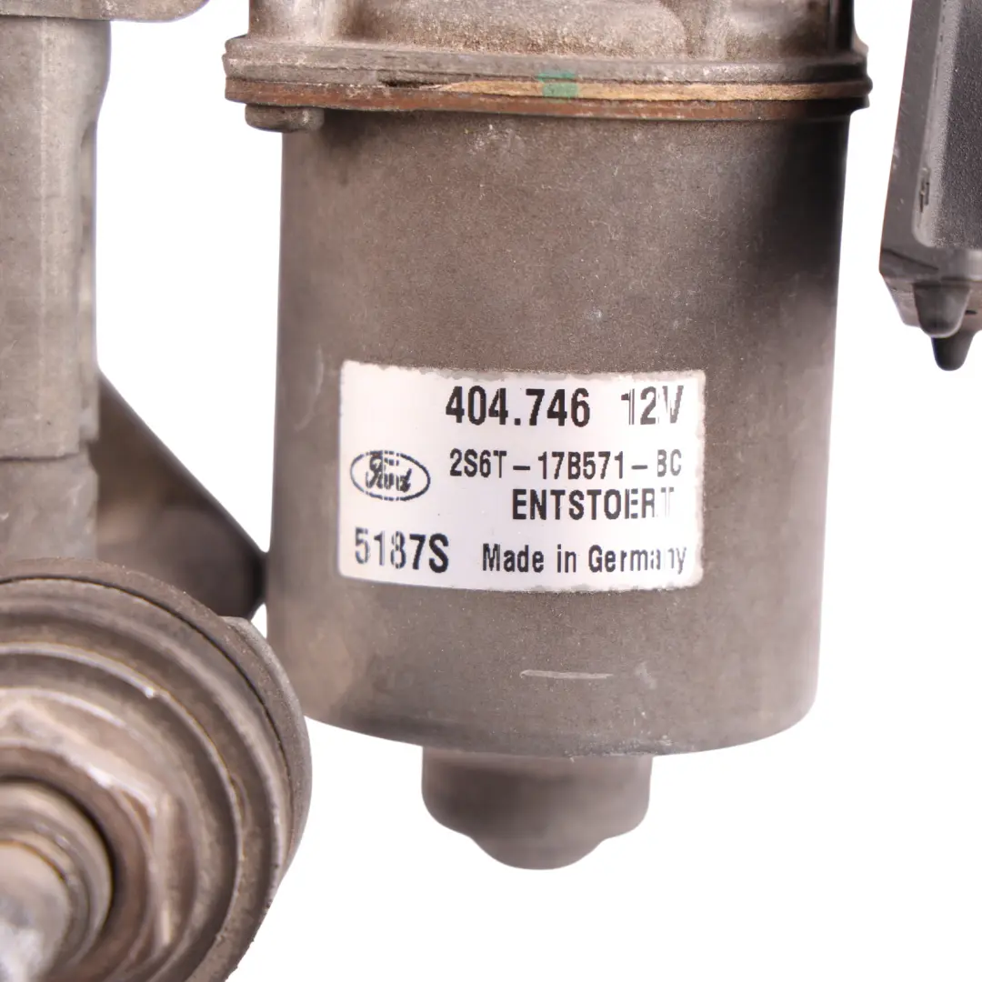 Ford Fiesta Mk5 Front Windscreen Windshield Wiper Motor Linkage 2S61-17K484-BA - SKU RHD-1142902 - Part number 1142902