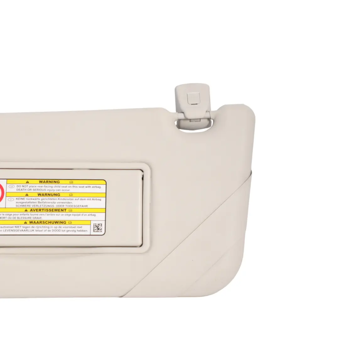 Ford Focus Mk3 Sun Visor Cover Panel Mirror Passenger Side Beige BM51-A04101-DA - SKU RHD-1726205-1 - Part number 1726205