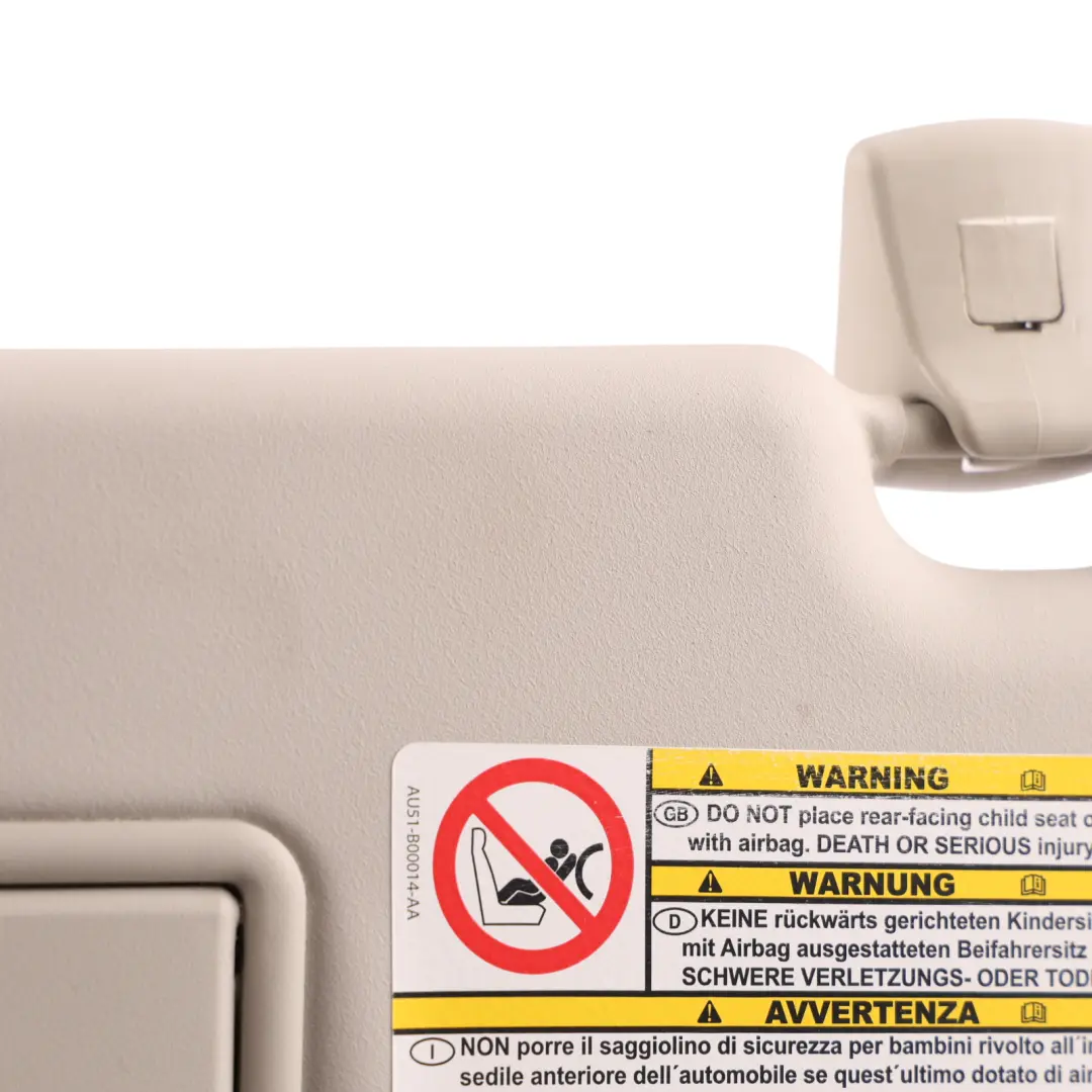 Mk6 Sun Visor Panel Cover Front Left N/S to Ford Ranger with Part number 1743541 Ford Ranger Mk6 Sun Visor Panel Cover Front Left N/S - SKU RHD-1743541 - Part number 1743541