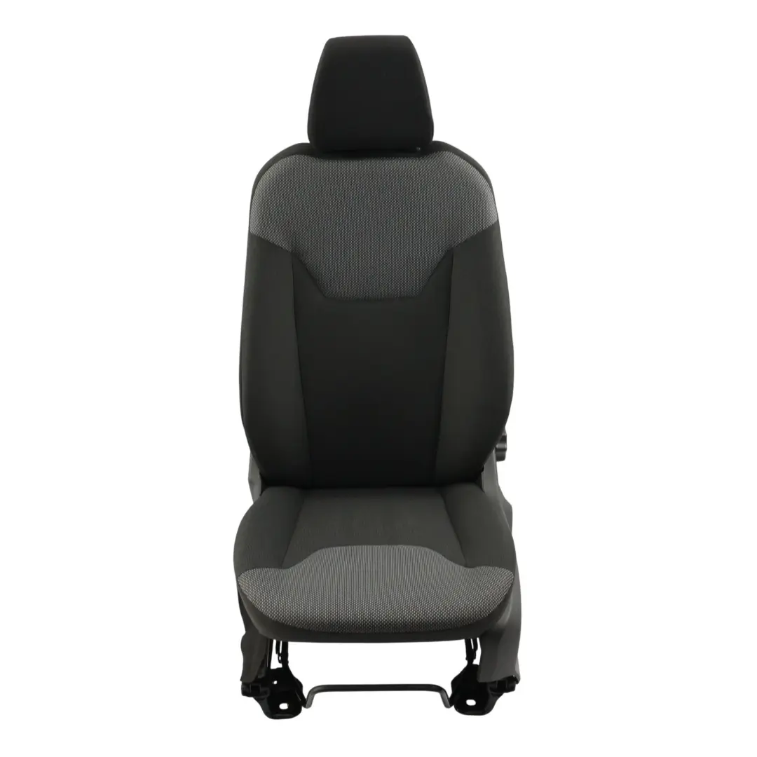 Ford Transit Courier Front Seat Left N/S Cloth Fabric Netdot Soft Charcoal - SKU RHD-1847968 - Part number 1847968