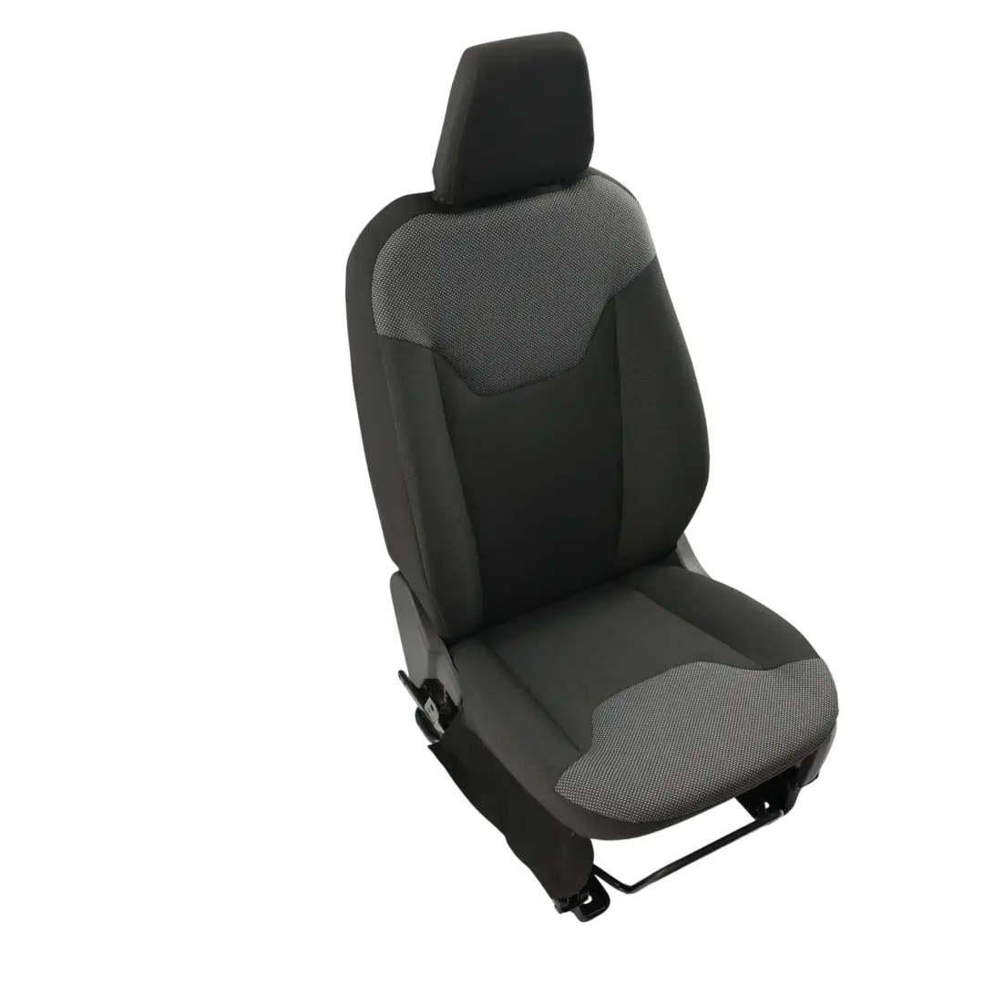 Ford Transit Courier Front Seat Left N/S Cloth Fabric Netdot Soft Charcoal - SKU RHD-1847968 - Part number 1847968