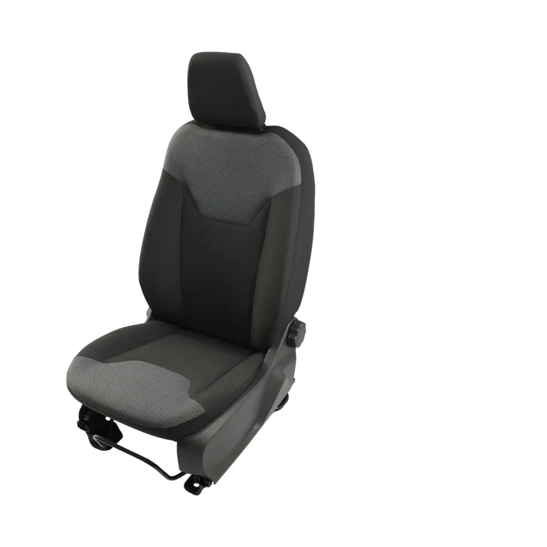 Ford Transit Courier Front Seat Left N/S Cloth Fabric Netdot Soft Charcoal - SKU RHD-1847968 - Part number 1847968