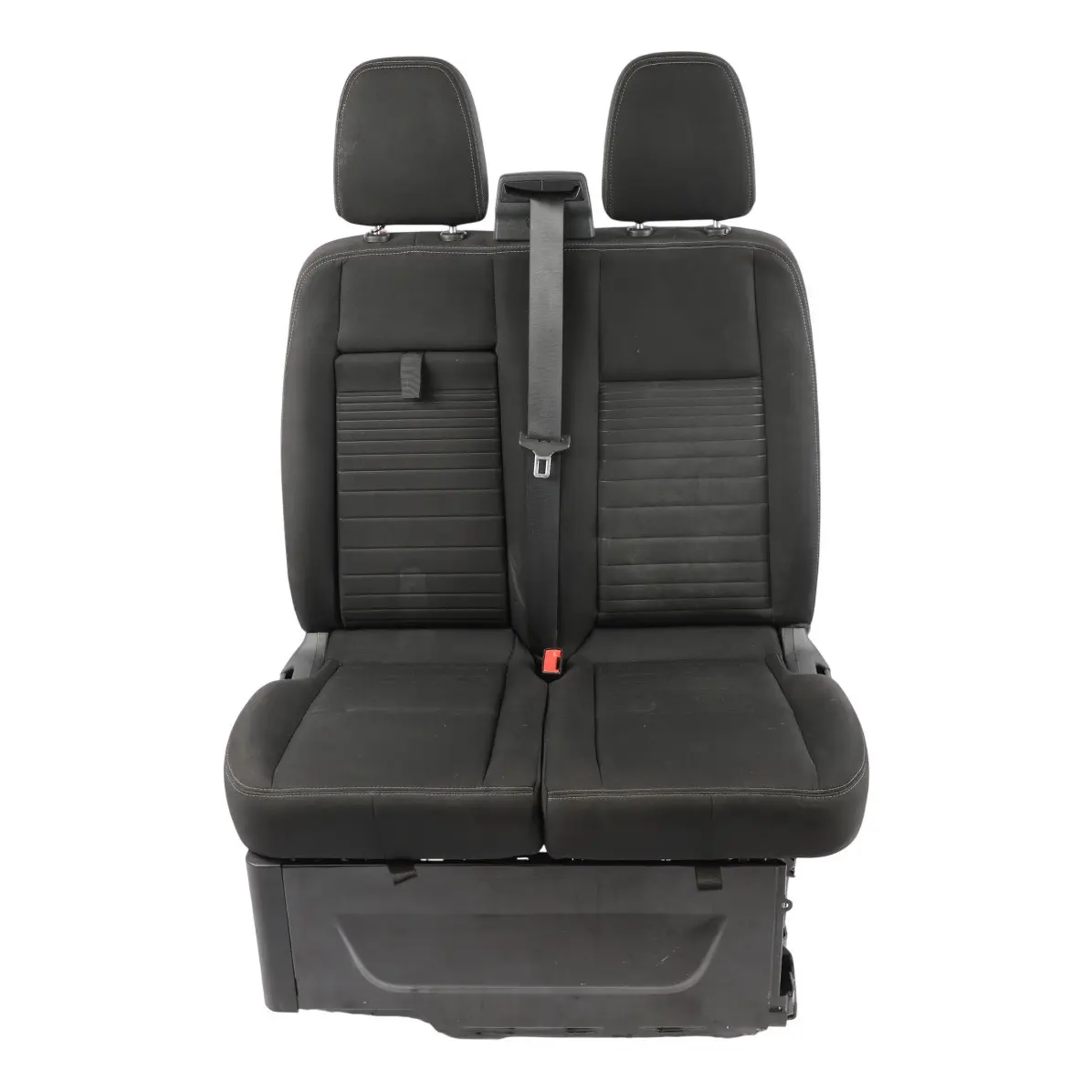 Ford Transit Custom Mk1 Front Double Seat Passenger Side Left N/S Cloth Grey