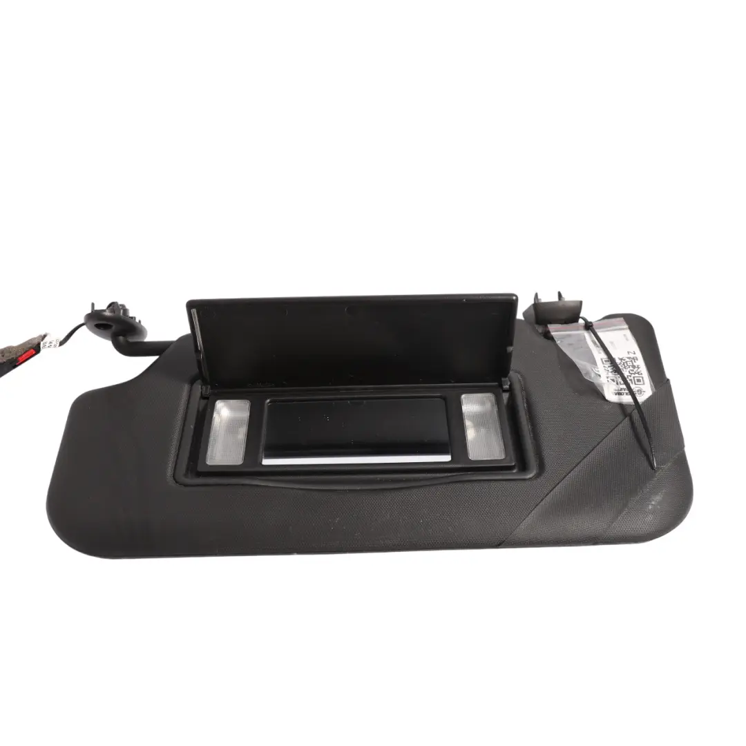 Ford Focus Mk3 Sun Visor Cover Panel Passenger Side Left N/S Black - SKU RHD-1872037 - Part number 1872037