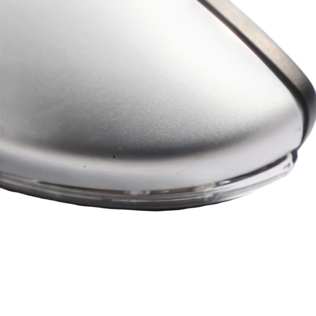 VW Scirocco Mk3 Door Wing Mirror Left N/S Reflex Silver - A7W - SKU RHD-1K8857507R-RES - Part number 1K8857507R