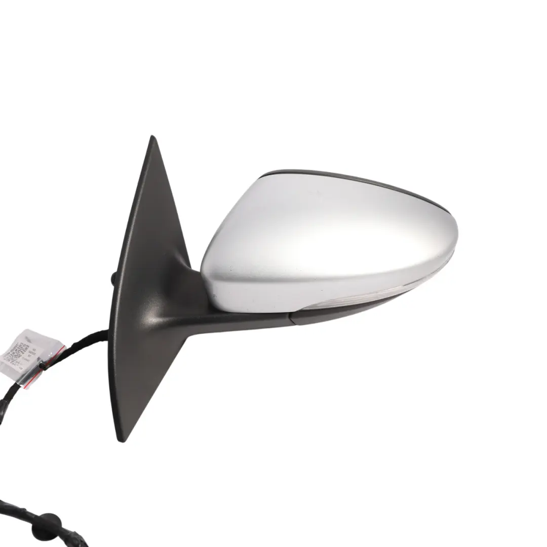 VW Scirocco Mk3 Door Wing Mirror Left N/S Reflex Silver - A7W - SKU RHD-1K8857507R-RES - Part number 1K8857507R