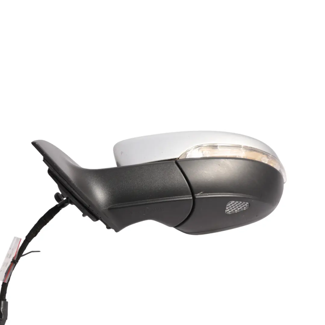 VW Scirocco Mk3 Door Wing Mirror Left N/S Reflex Silver - A7W - SKU RHD-1K8857507R-RES - Part number 1K8857507R