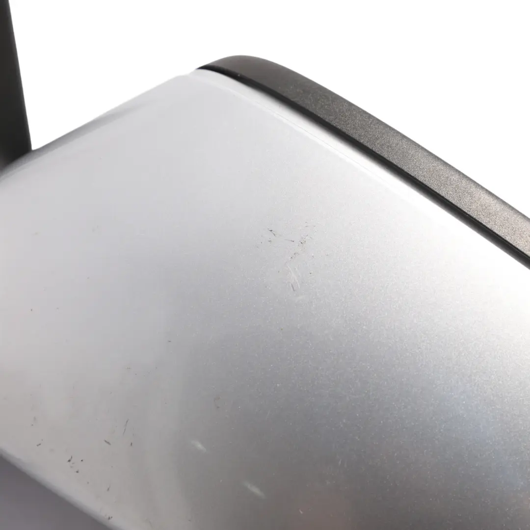 VW Scirocco Mk3 Door Wing Mirror Left N/S Reflex Silver - A7W - SKU RHD-1K8857507R-RES - Part number 1K8857507R