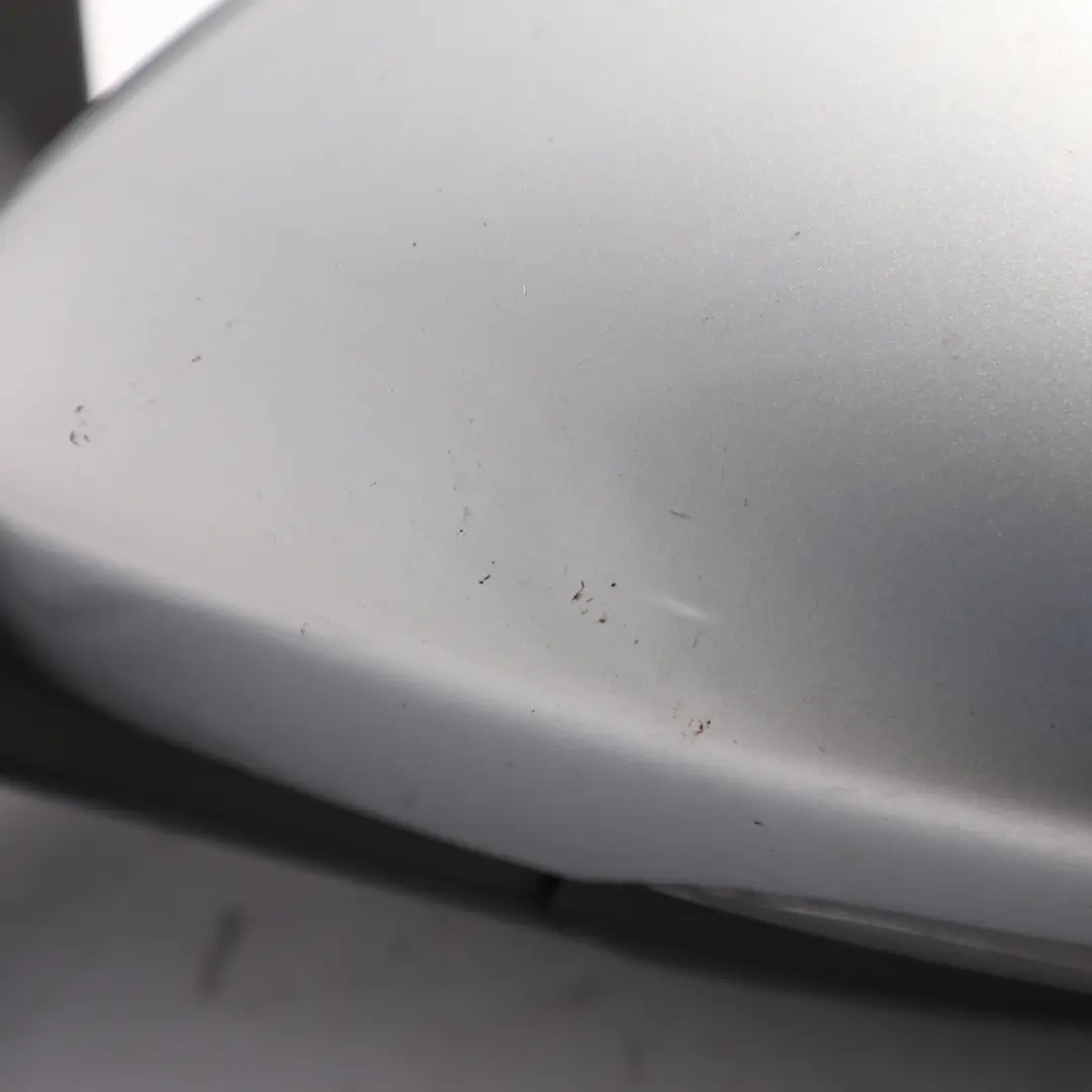 VW Scirocco Mk3 Door Wing Mirror Left N/S Reflex Silver - A7W - SKU RHD-1K8857507R-RES - Part number 1K8857507R