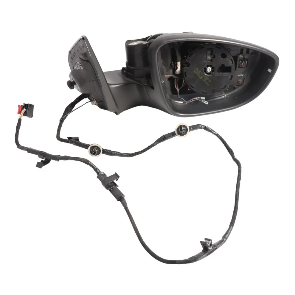 Volkswagen Scirocco Mk3 Door Wing Mirror Housing Heated Right O/S 1K8857508P